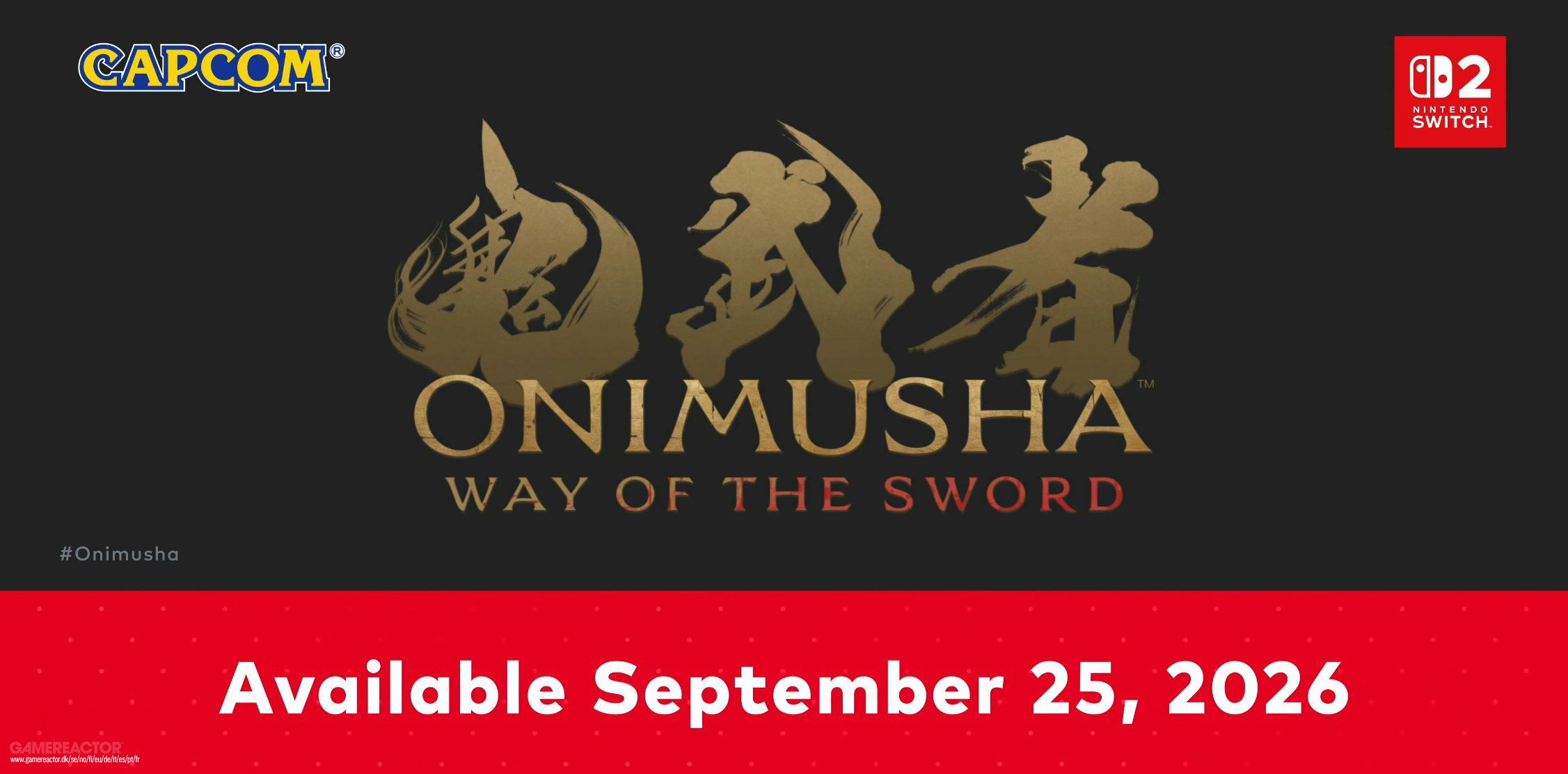 Capcom bekrefter at « Onimusha: Way of the Sword » også kommer til Nintendo Switch 2