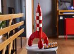 Tintins legendariske m&aring;nerakett blir omgjort til et Lego -sett