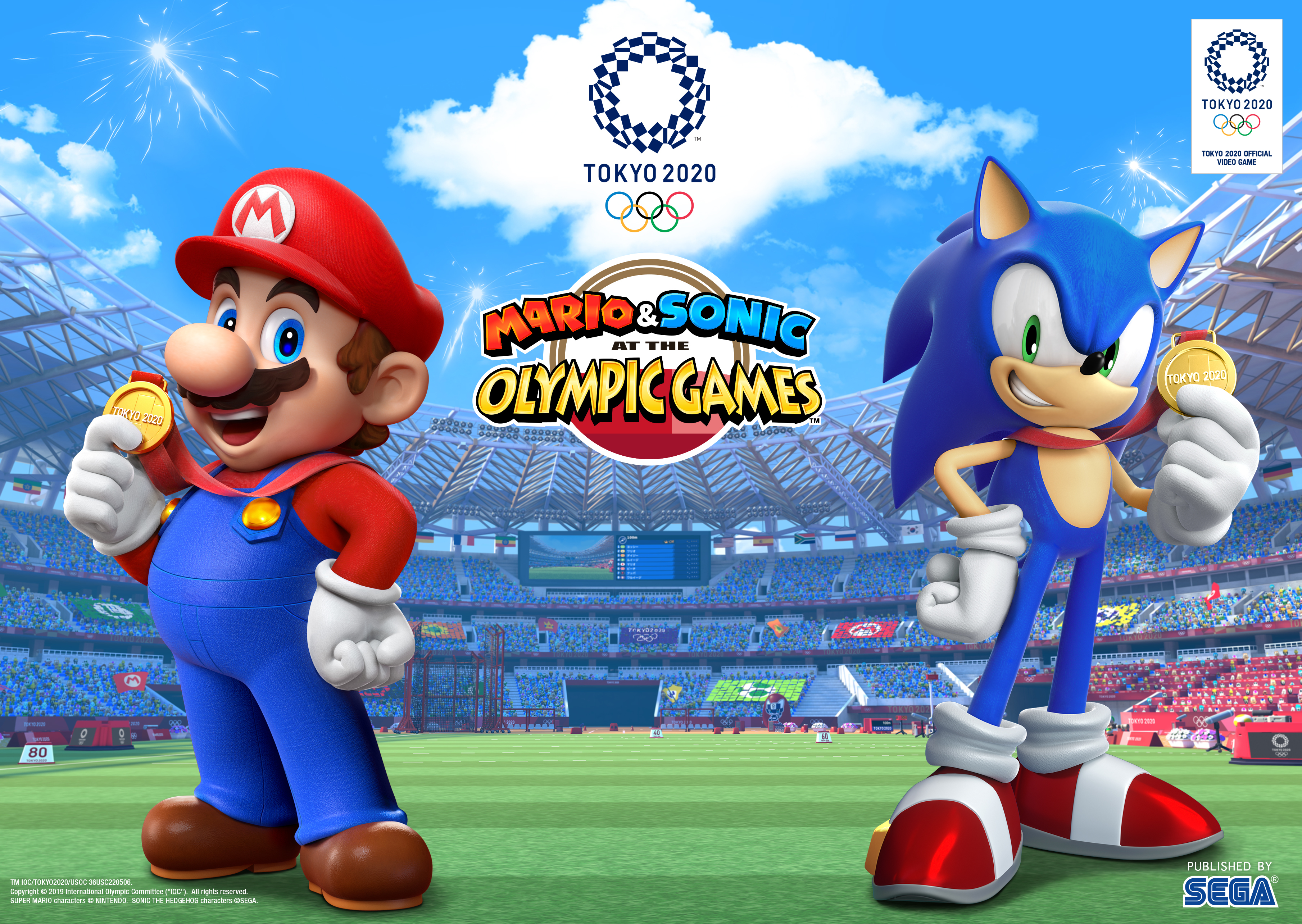 Mario & Sonic at the Olympic Games Tokyo 2020 fjernet fra eShop