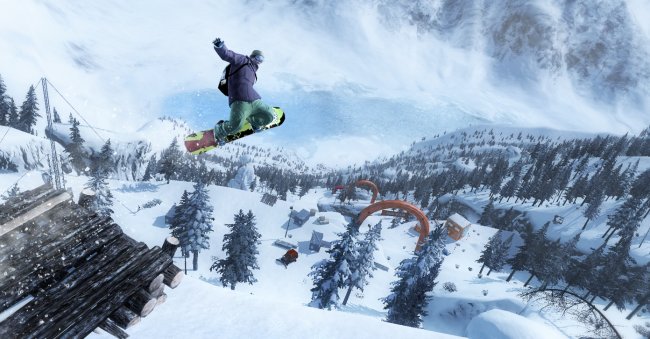 Shaun White Snowboarding