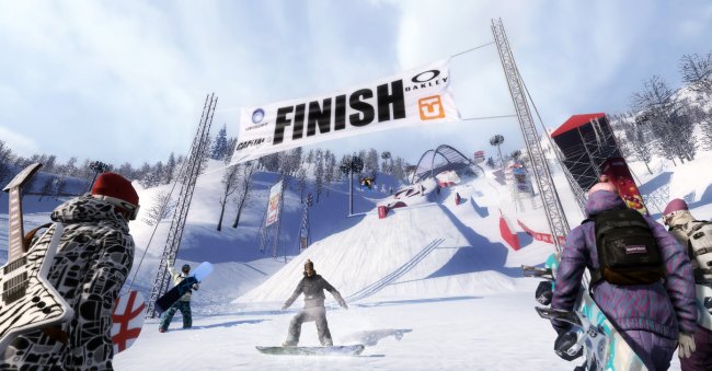 Shaun White Snowboarding
