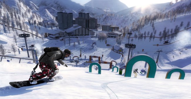 Shaun White Snowboarding