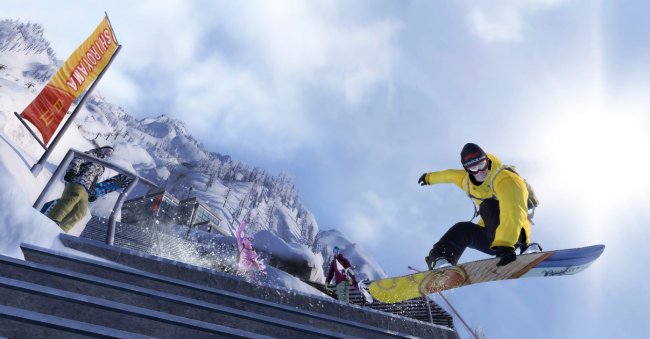 Shaun White Snowboarding