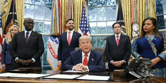 Trump tar imot lederne i Kongo og Rwanda