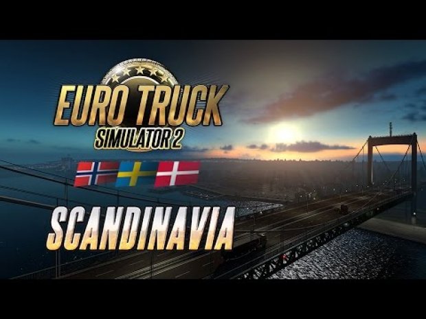 Euro Truck Simulator 2 - Aalborg til Trelleborg i plaskregn!