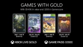 Xbox - Juli 2022 Spill med Gold