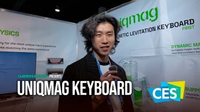 Et svevende tastatur - Uniqmag p&aring; CES 2026