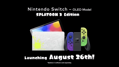 Nintendo Switch - OLED Modell Splatoon 3 Utgave