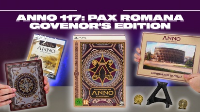 Anno 117: Pax Romana - Guvern&oslash;rens utgave - Unboxing
