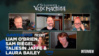 Hvordan få Andy Serkis til å bli med i showet ditt - The Legend of Vox Machina Intervju med Taliesin Jaffe, Laura Baily, Liam O'Brien og Sam Riegel