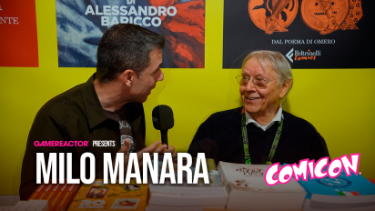 Tegneserietegneren som ble ber&oslash;rt av Eros - Maestro Milo Manara Comicon Napoli-intervju