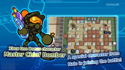 Super Bomberman R - Master Chief Reveal Trailer