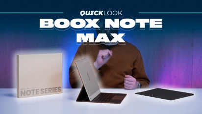 Boox Note Max (Quick Look) - For ekspansiv tenkning