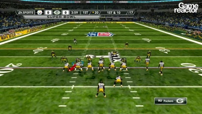 Madden NFL 12: Steelers vs. Packers Del 1/3