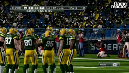 Madden NFL 12 Gameplay: Steelers Vs Packers Pt.3 (of 3)