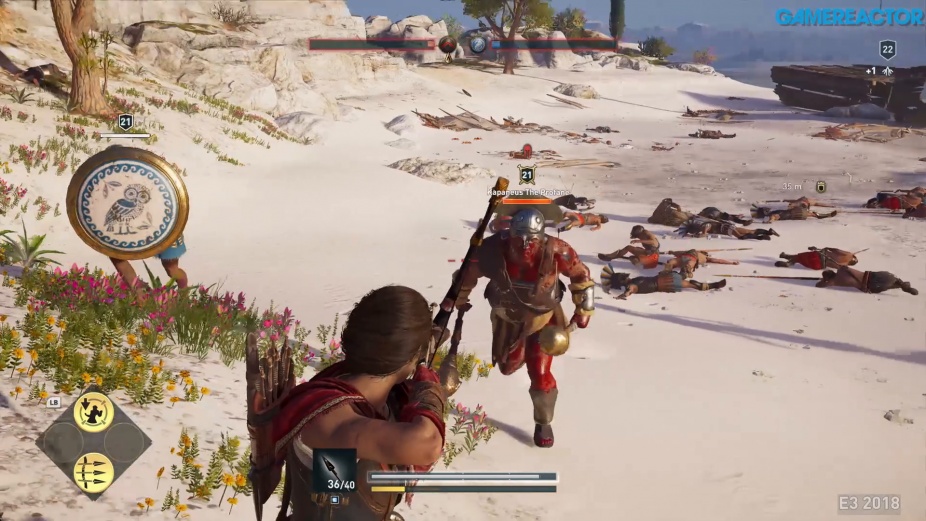 Sjekk ut eksklusivt gameplay fra Assassin's Creed Odyssey Assassin's Creed Odyssey Fort Combat Gameplay