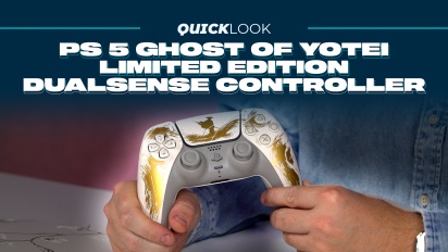 Ghost of Yotei Limited Edition DualSense Controller (Quick Look) - Et tilbehør for en samurai