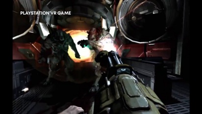 Doom 3 VR Edition - PSVR Announce Teaser Trailer
