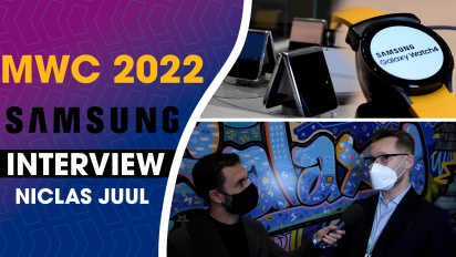 MWC 2022 - Samsung Galaxy-omvisning og intervju med Niclas Juul