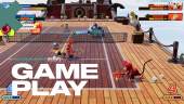 Mario Tennis Fever - Doubles Online Match Gameplay