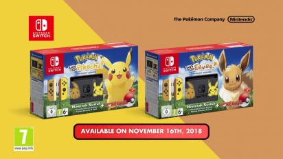 Nintendo Switch - Pikachu & Eevee Edition Trailer
